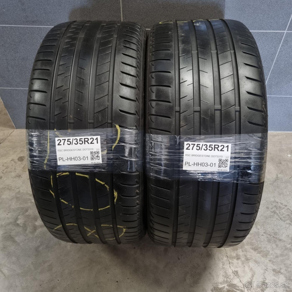 Letné pneumatiky 275/35 R21 RSC DOT3319