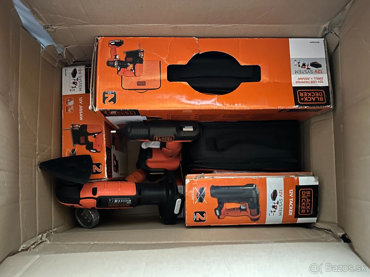 12V rodina Black & Decker