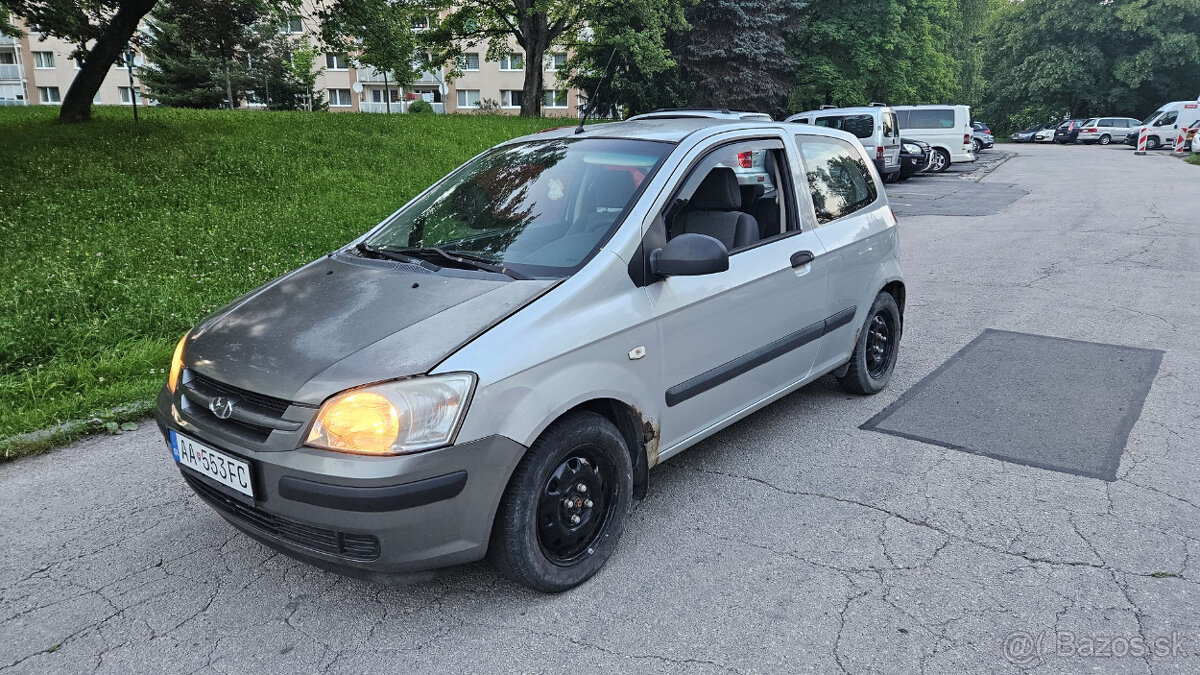 Hyundai Getz - horší vizuál, plne pojazdné