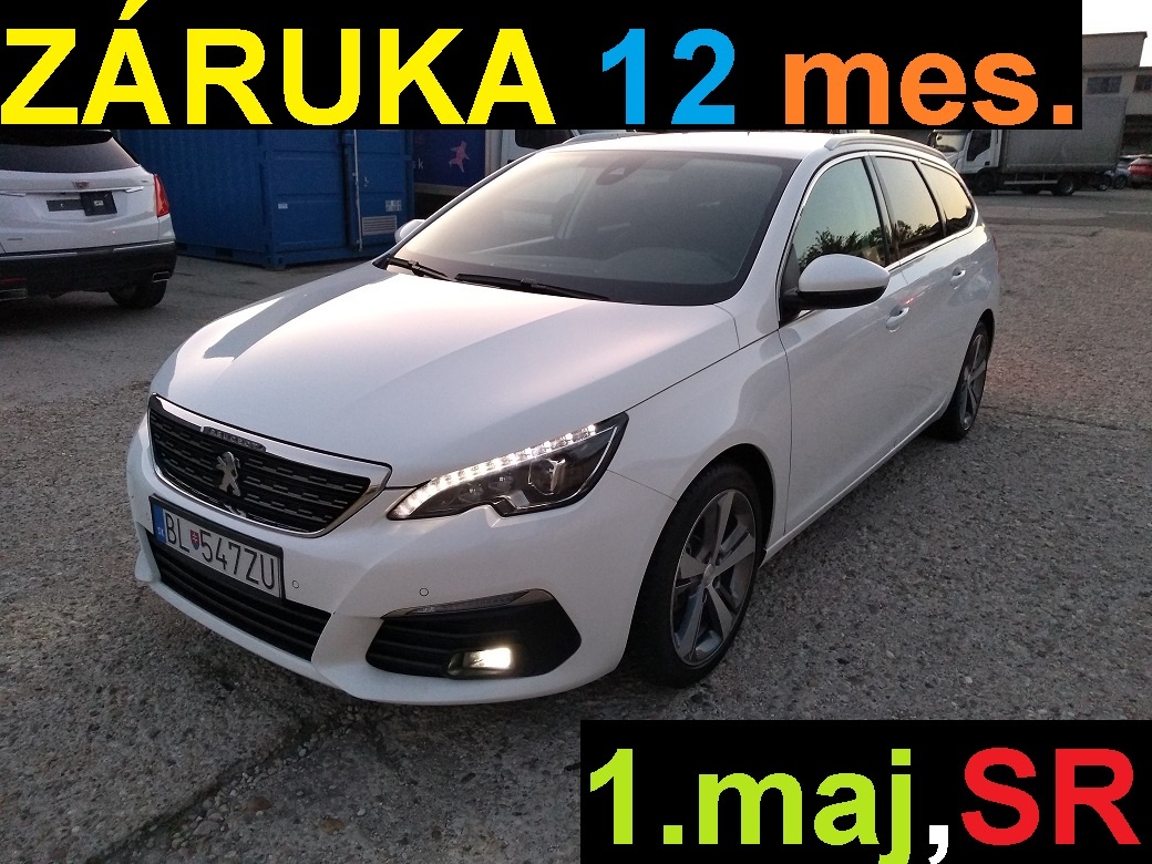 2020_PEUGEOT 308SW HDi_1.maj,kúpa v SR_8.325€ netto_ZÁRUKA_