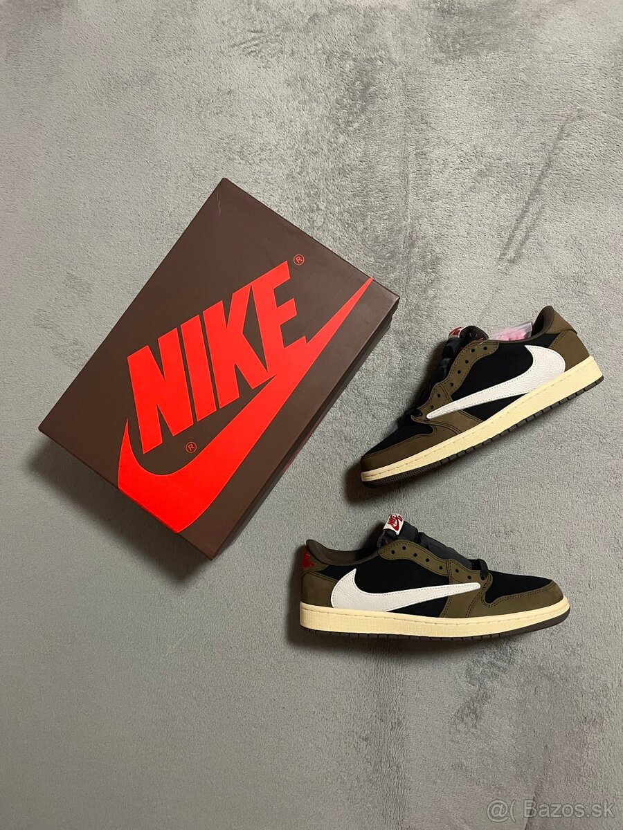 Jordan 1 Low x Travis Scott Mocha