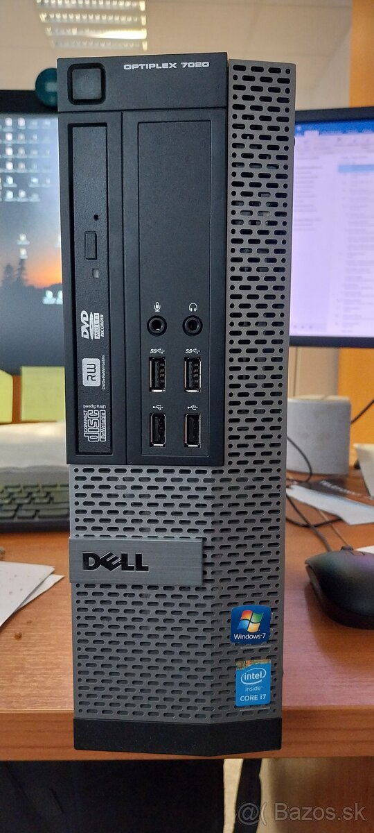 Predám zostavu Dell Optiplex 7020  spoľahlivého tichého výko