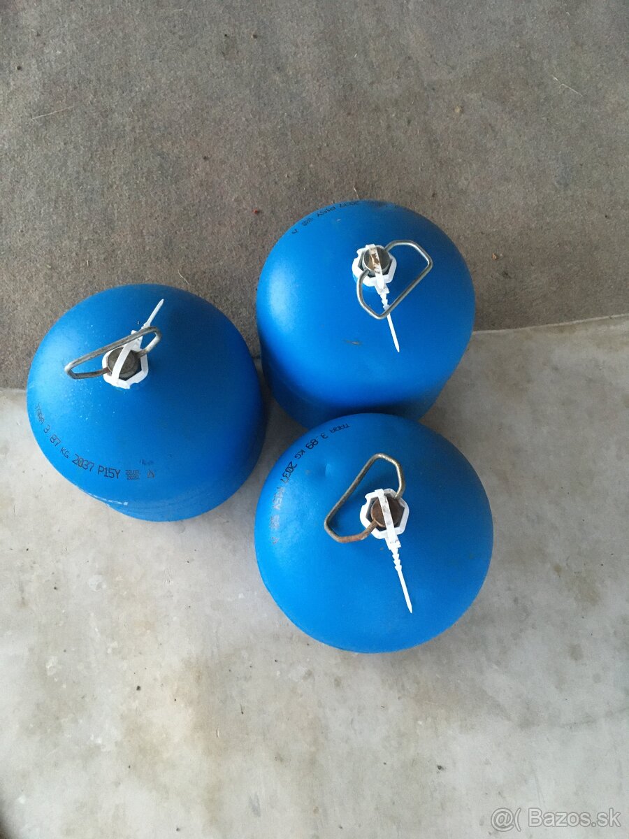 Plna plynova2kg bomba / flasa propan butan PB