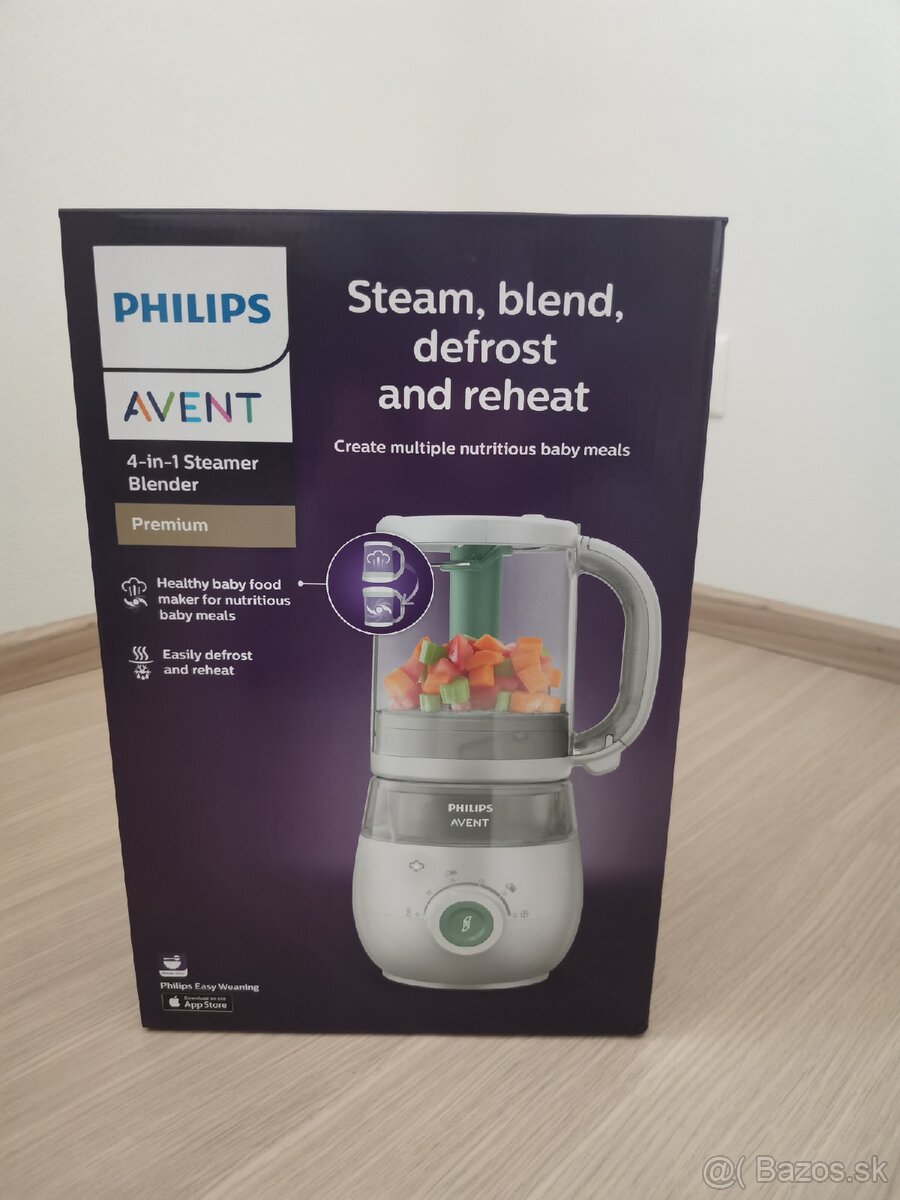 Philips Avent parný variť a mixér 4v1