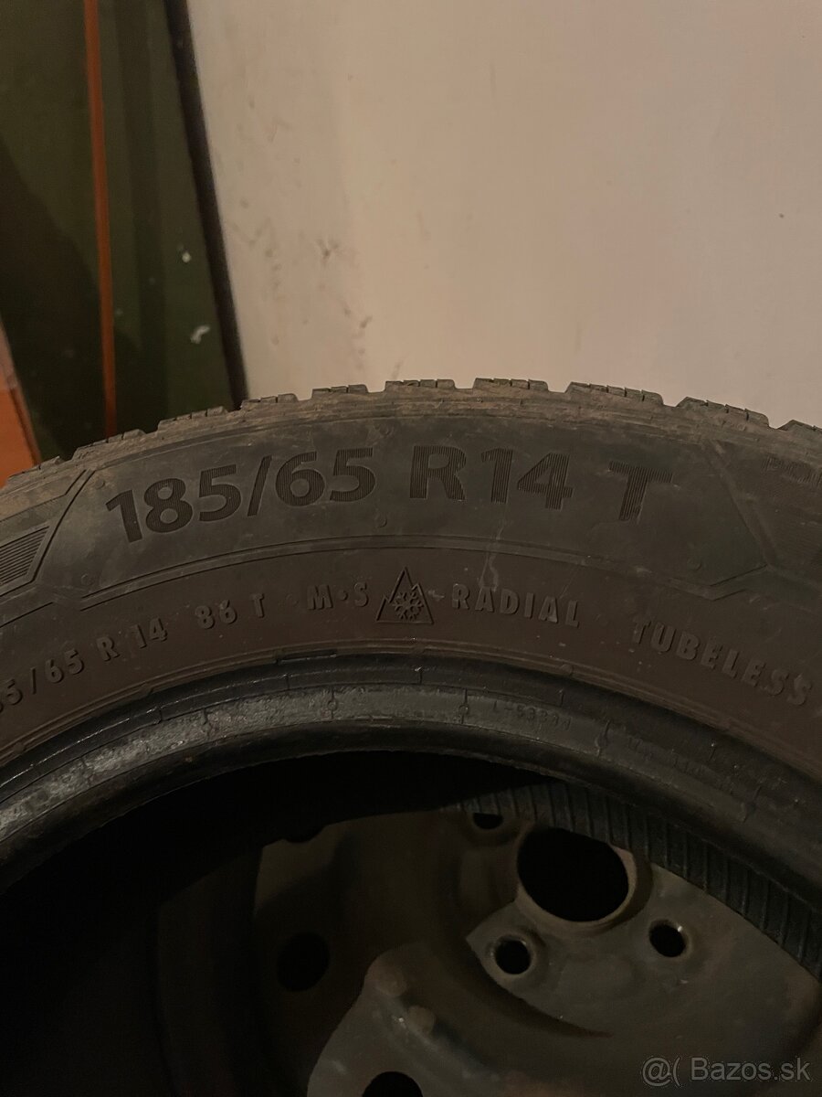 Zimné gumy Barum Polaris 5 185/65 R14