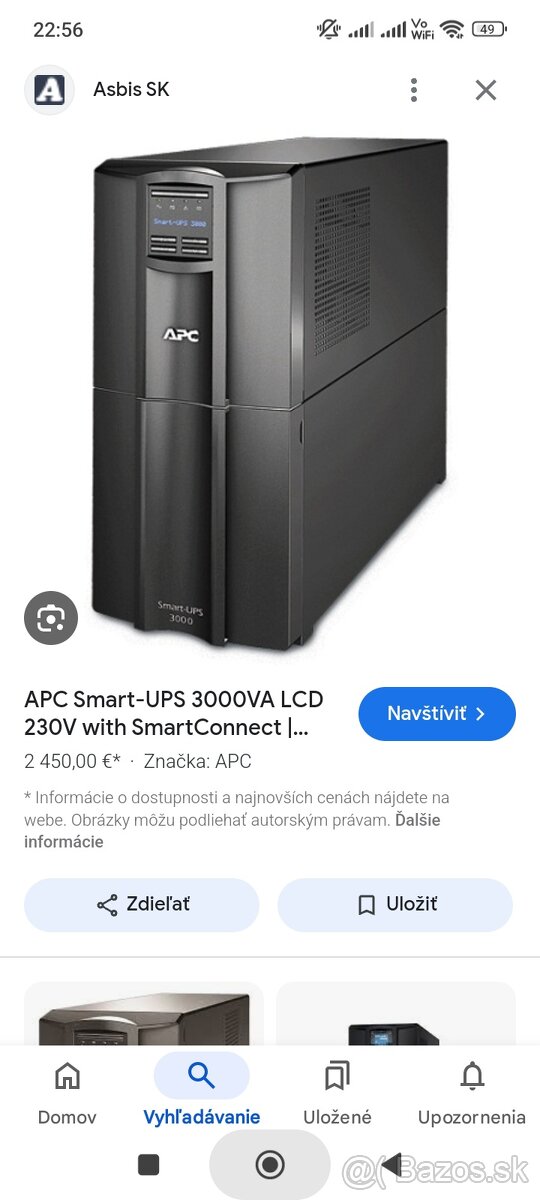 APC Smart-UPS 3000 VA LCD 230 V