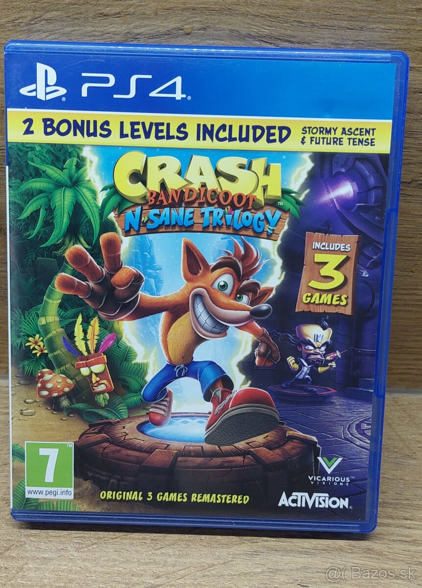 Crash Bandicoot N-sane Trilogy PS4===REZERVOVANE===