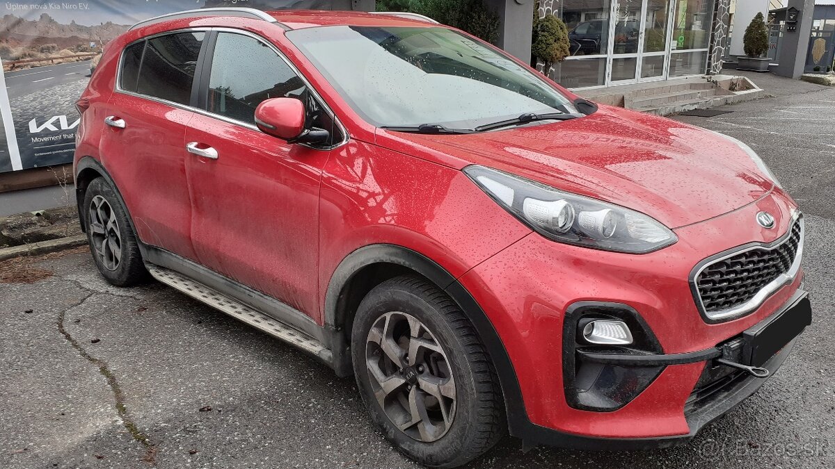 Kia Sportage - pokazený motor.