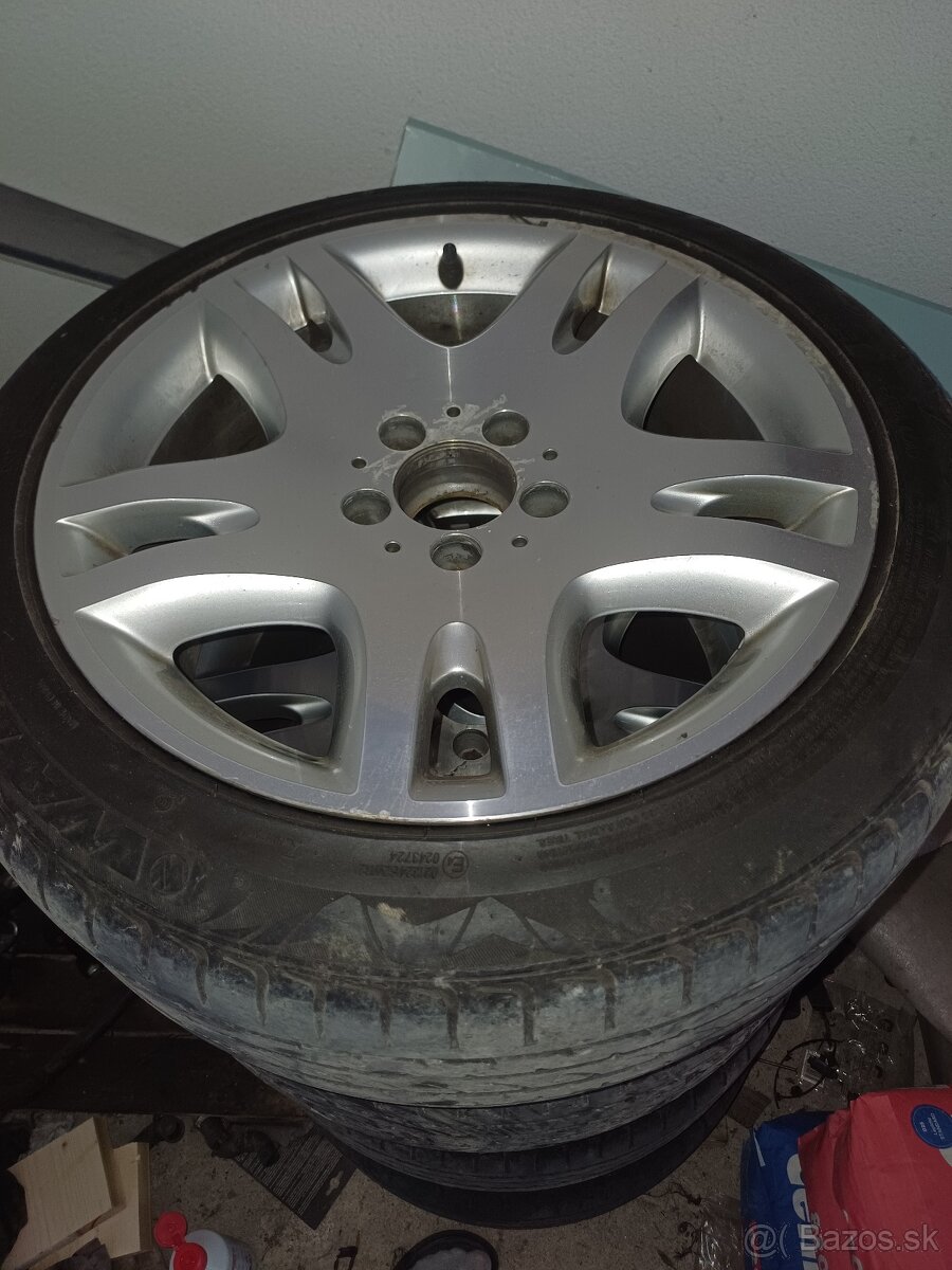 Ponukam ALU Disky mercedes 5x112 R17 8.5J ET38