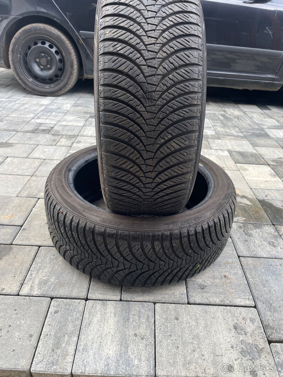 Predám 2ks zimné pneu Falken 225/45R19