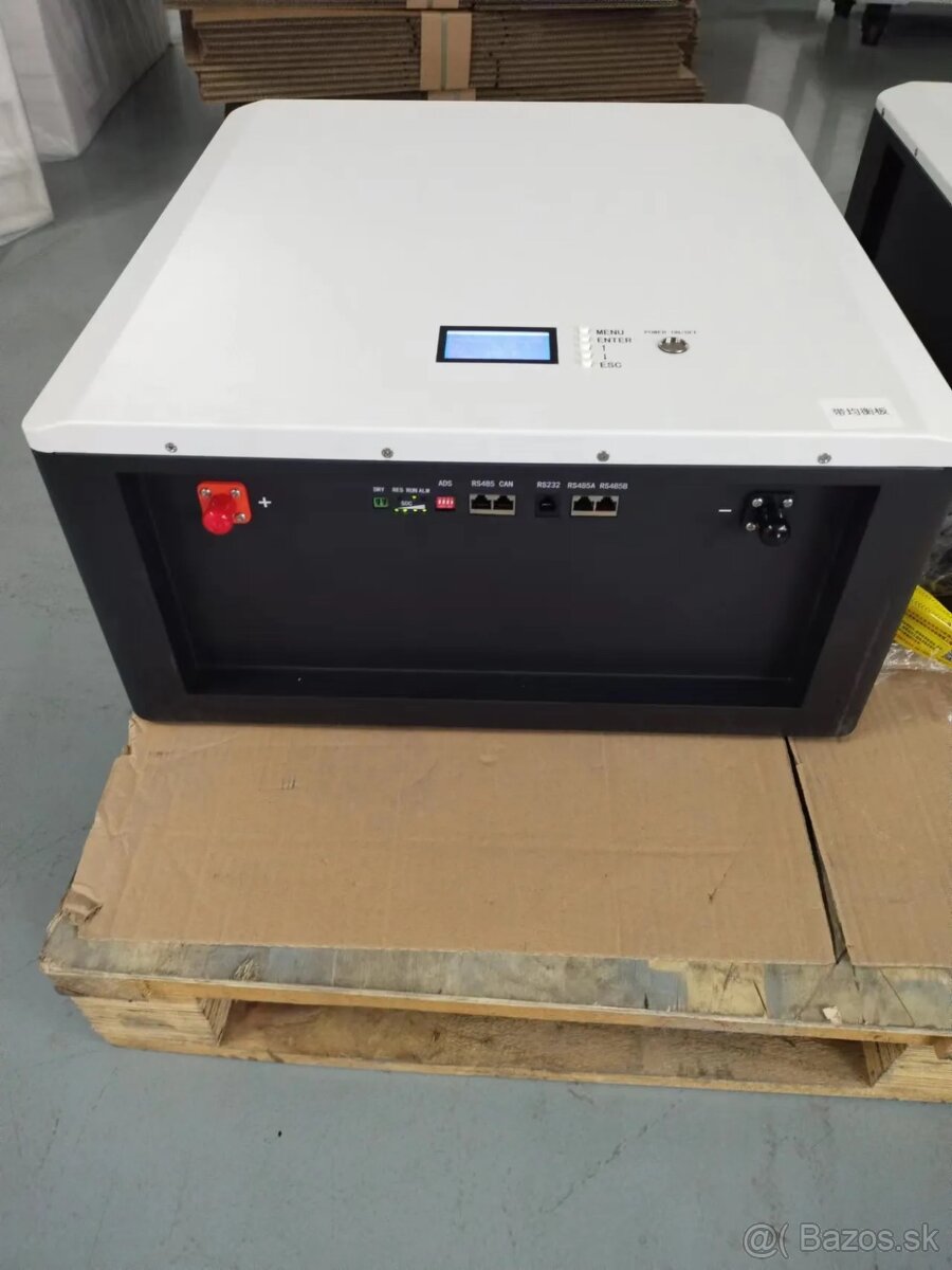 LiFePO4 51,2V 7,5kW bateria s BMS 160Ah