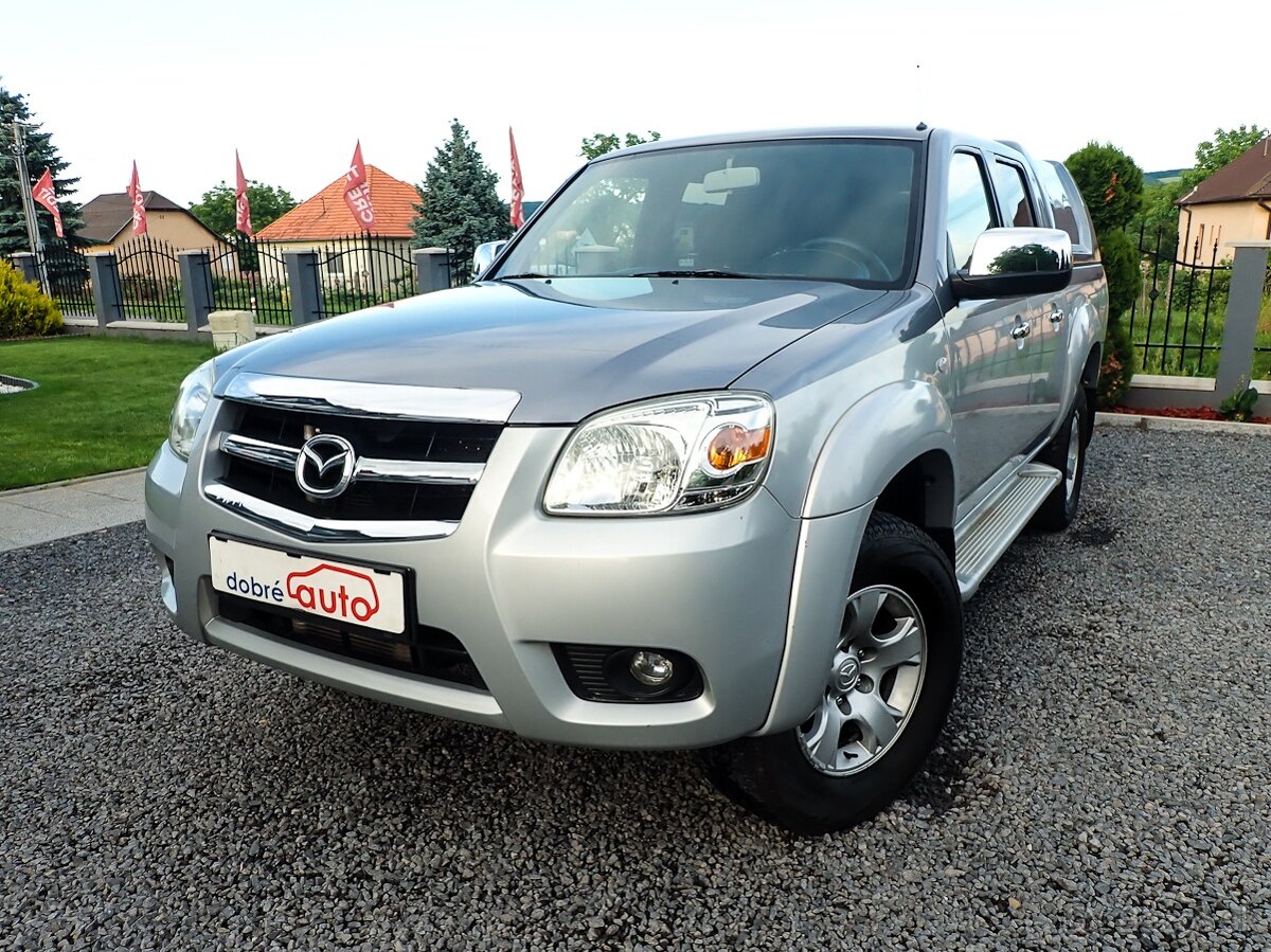 MAZDA BT-50 2.5D DoubleCab 4x4- 2010-ŤAŽNE 3000kg --105kW