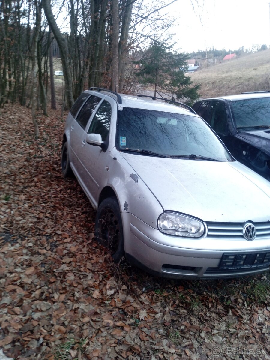 Rozpredám Volkswagen golf 1.9 TD