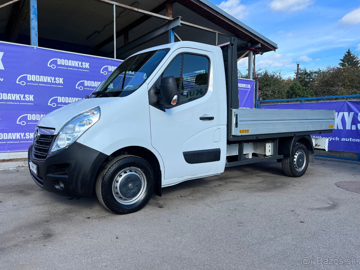 Opel Movano Plošina/ Podvozok/ Valník 2.3 CDTI 130k L2H1