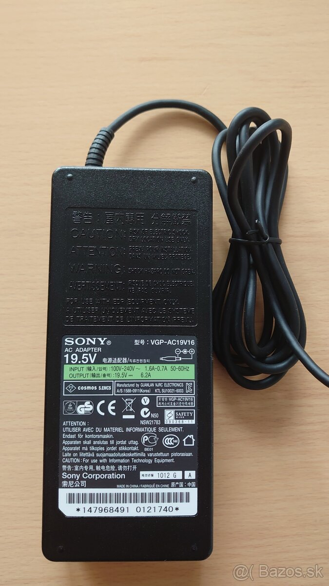 SONY VAIO AC adaptér - 120W