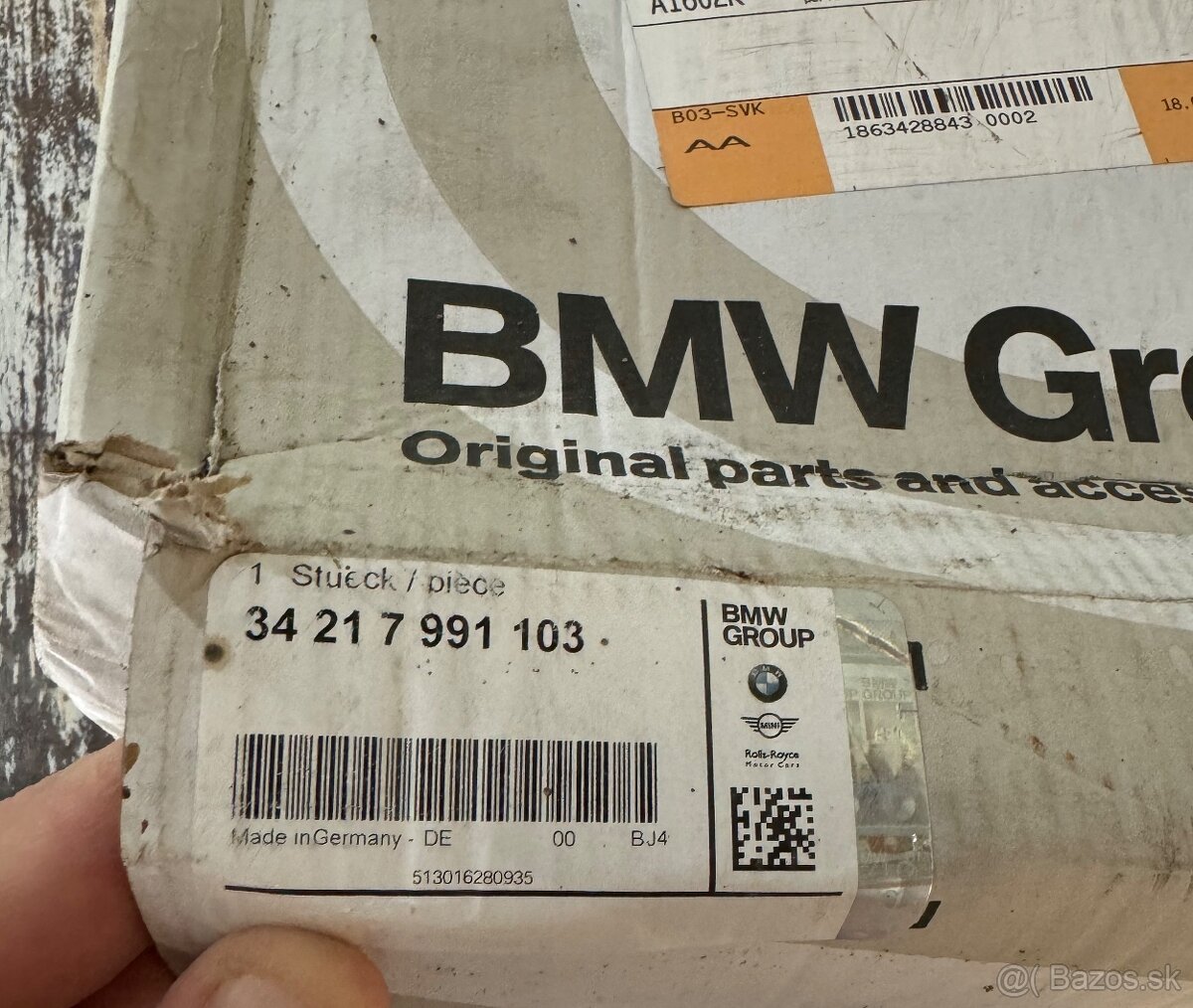 Brzdové kotúče BMW