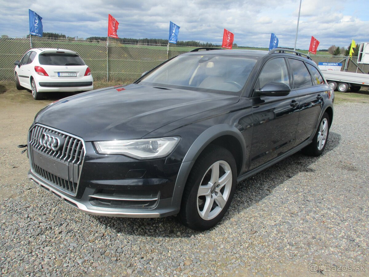 AUDI A6 ALLROAD 3,0TDi 200kw 09/2016 NEPOJÍZDNÁ