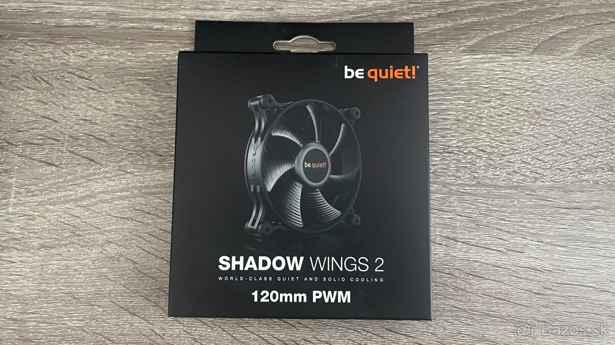 Ventilátor Be quiet Shadow Wings 2 120 mm PWM 4-pin