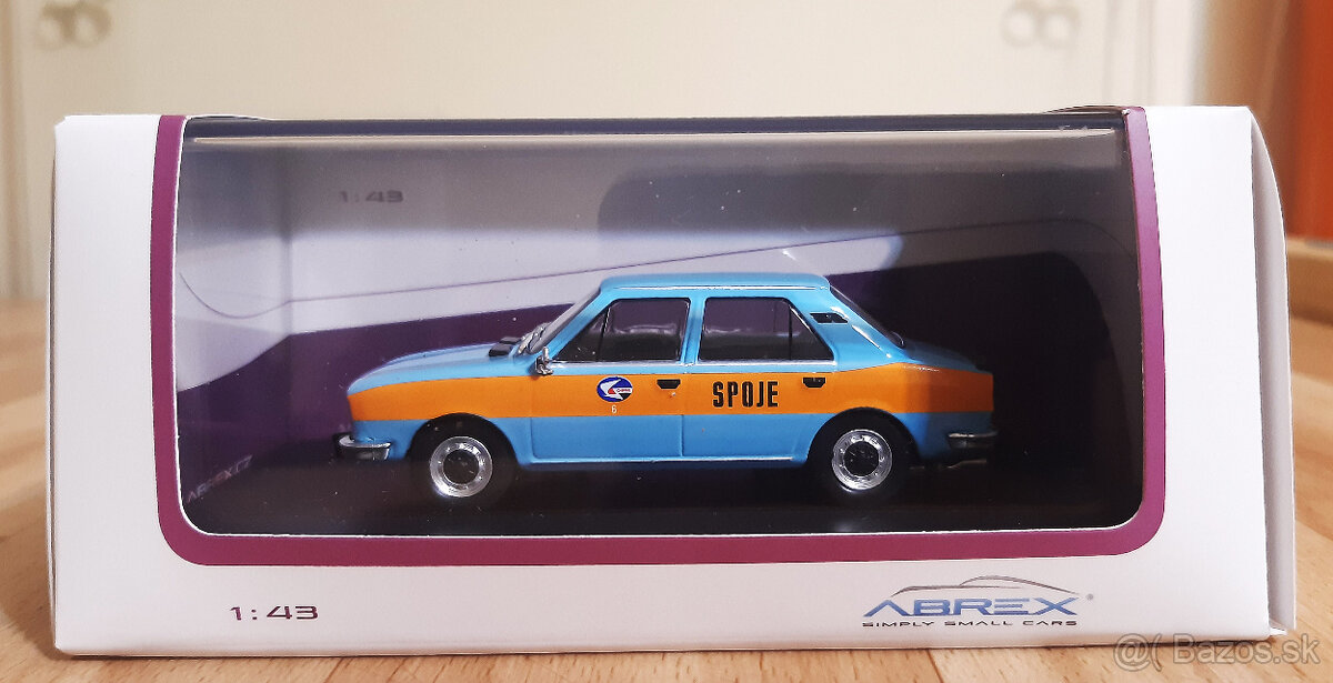 Abrex 1:43 ŠKODA 120L 1982 SPOJE