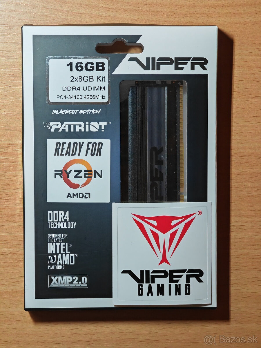 Patriot Viper Blackout edition 4266MHz