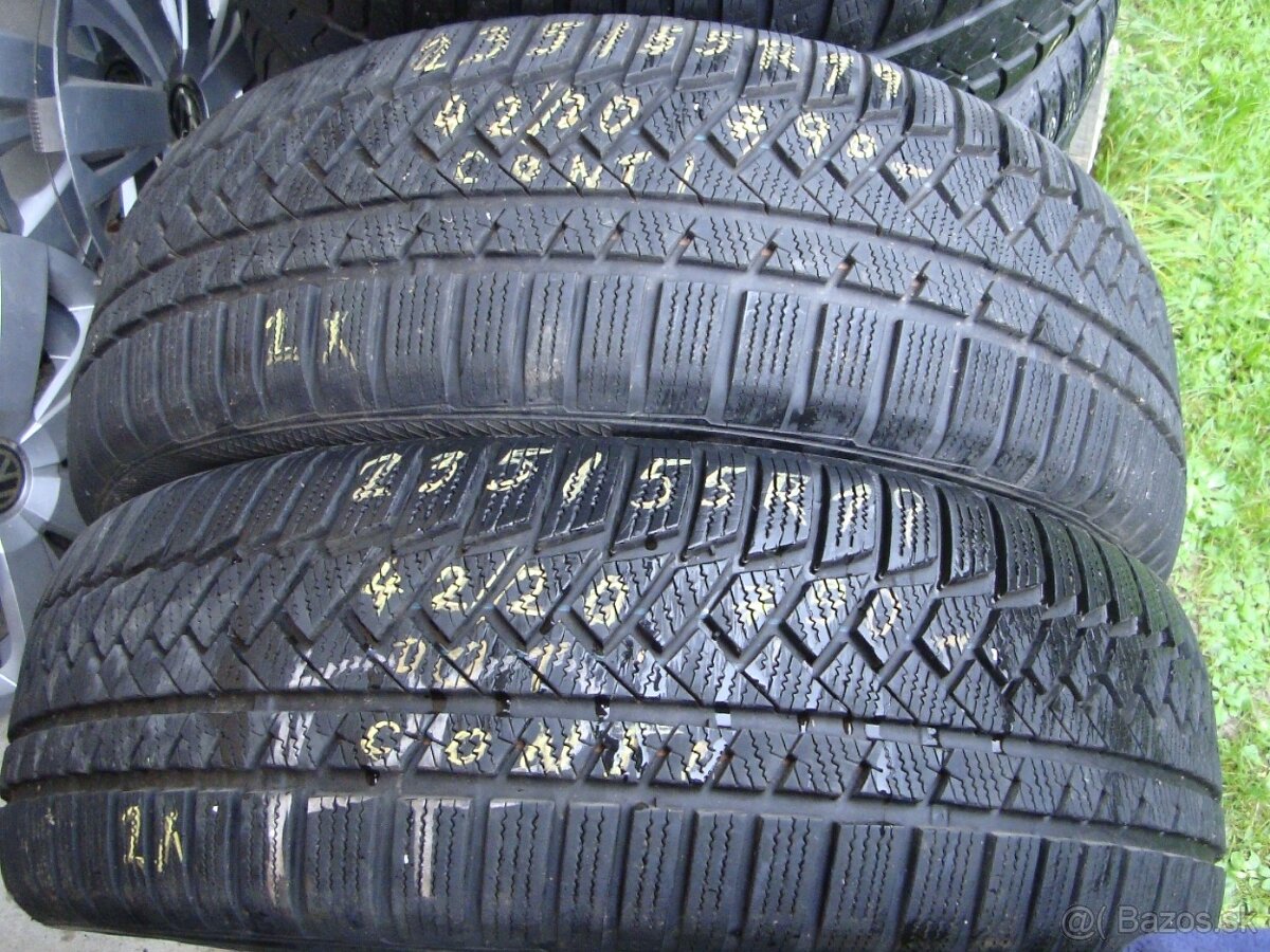 235/55R19  2kusyContinental m+s