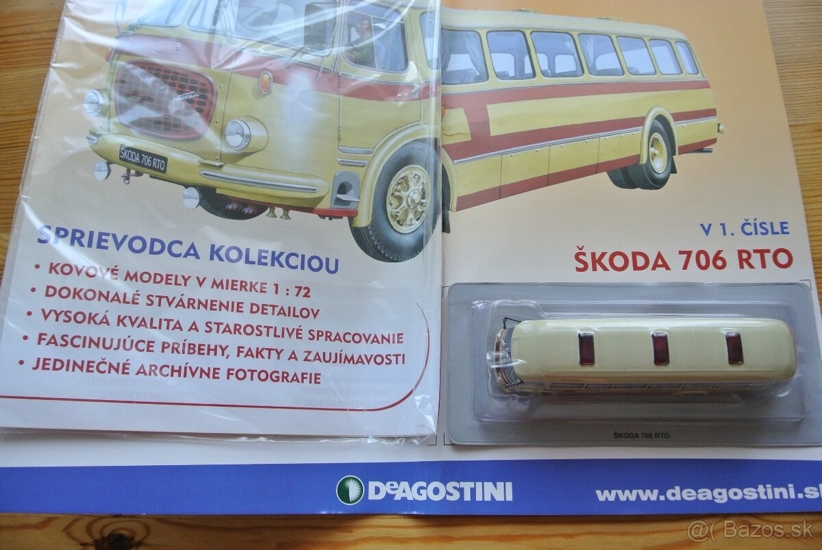 De Agostini Škoda 706 RTO 1:72 komplet