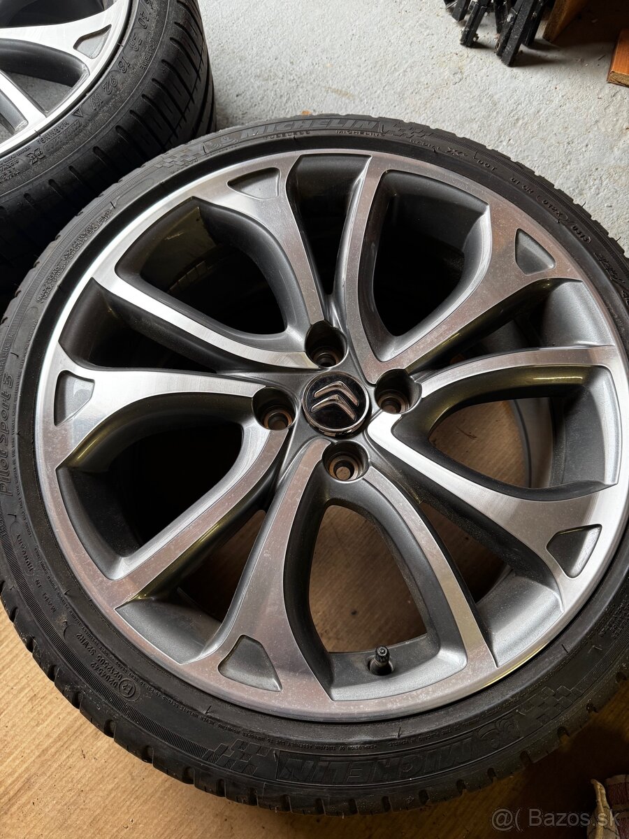 CITROËN C4 ORIGINAL DISKY + PNEUMATIKY | AKO NOVÉ 225/40/R18