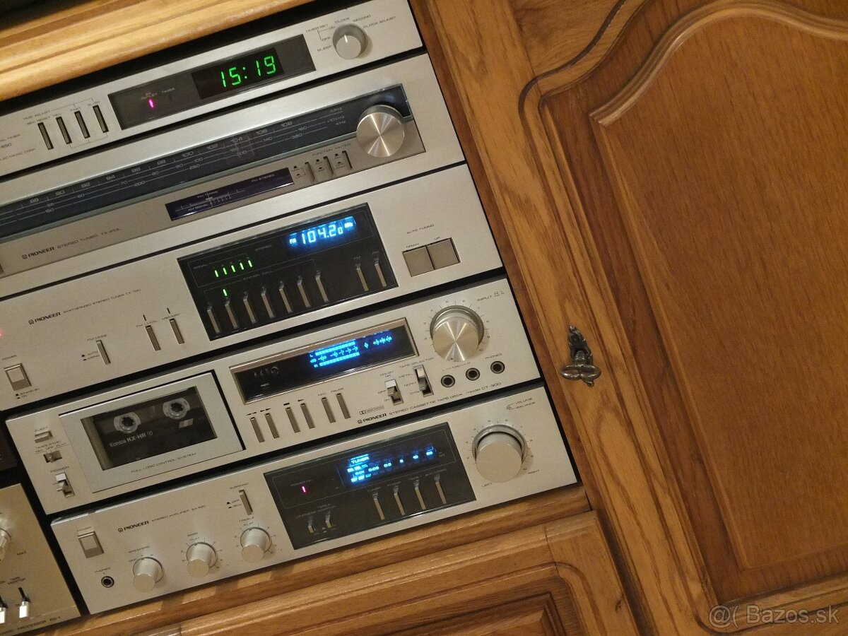 PIONEER HIFI sestava..SA-520+TX-720 (1980-81)Top stav.