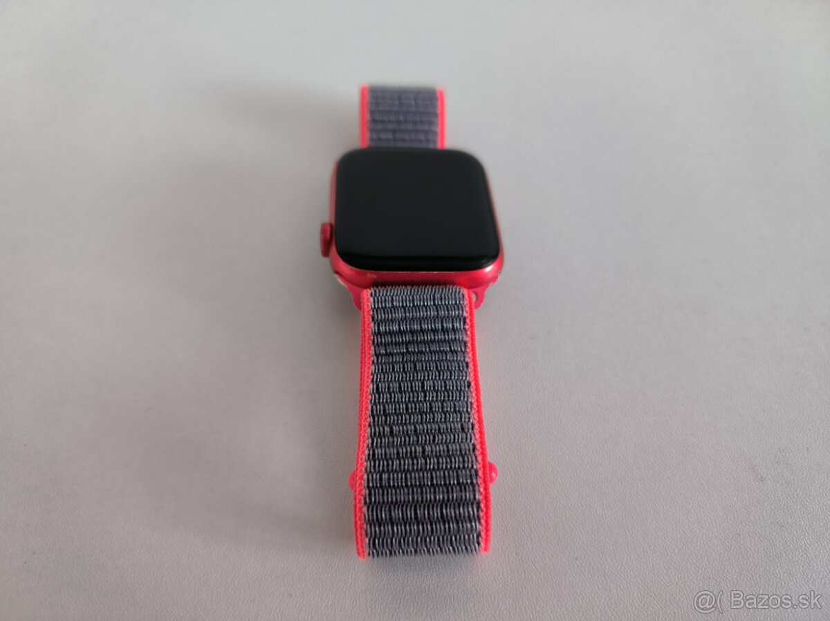 apple watch 8 41mm Red / Batéria 87%