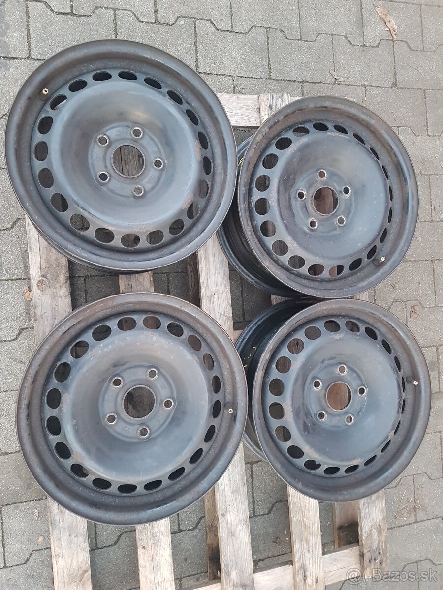 Disky R15 5x112 + pneumatiky 195/65R15