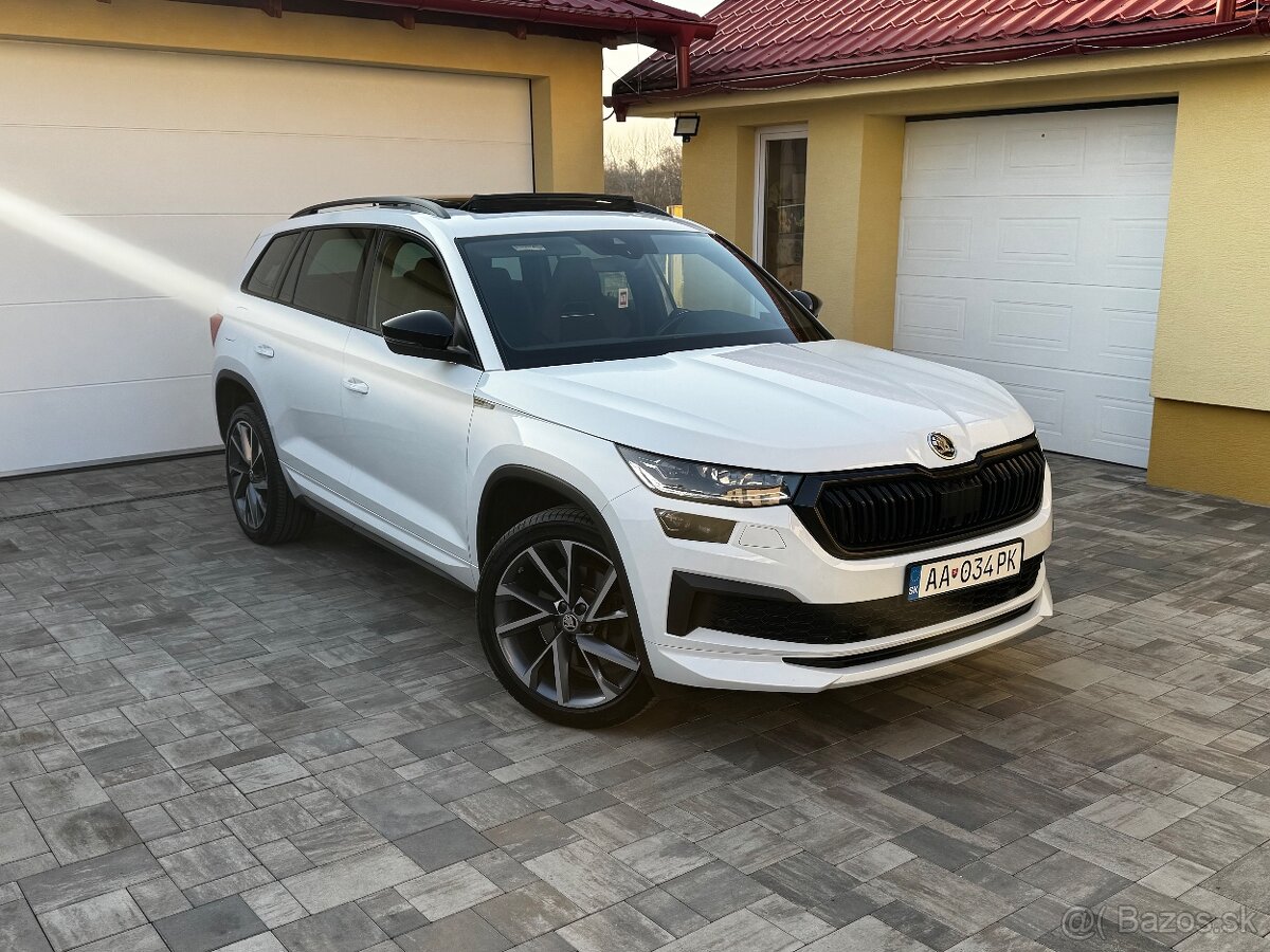 Škoda Kodiaq Sportline Facelift 2.0 TDI DSG 7miest/Pano/R20