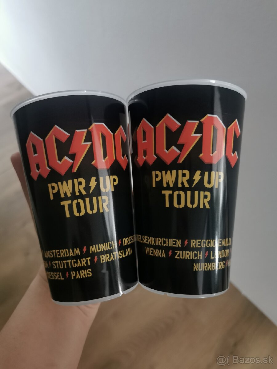 Ac/dc poháre