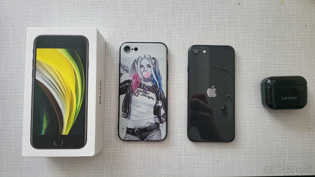 Apple iPhone SE 2020 - zachovalý, aj vymením + BT slúchadlá