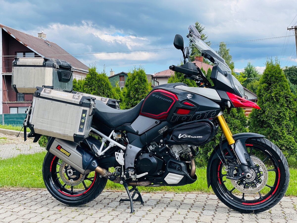 Suzuki DL 1000 Vstrom - r. v. 2015, Kufre v CENE