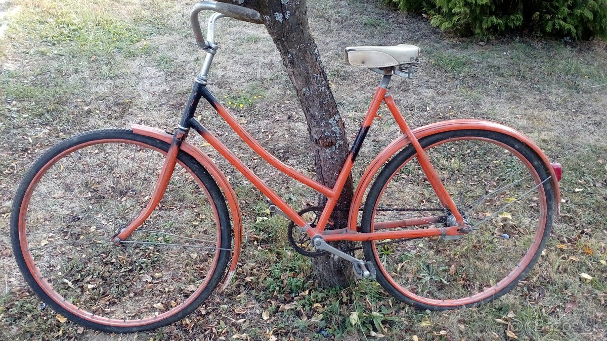 Starý bicykel.