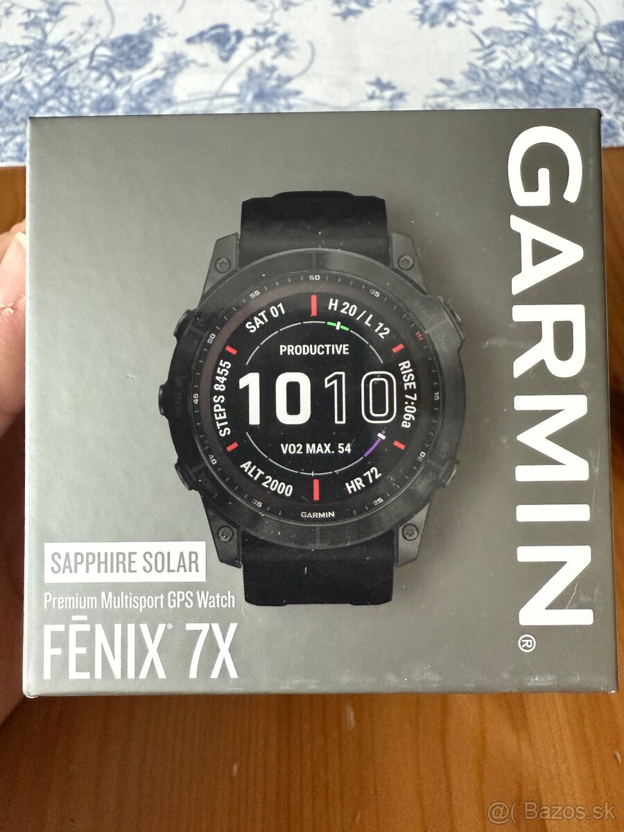 Garmin fenix 7x sapphire solar