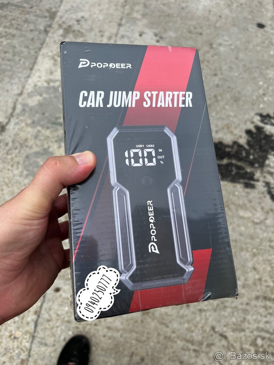 ☘️ [AKTUÁLNE] - Štartovací zdroj - JUMPSTARTER - Booster