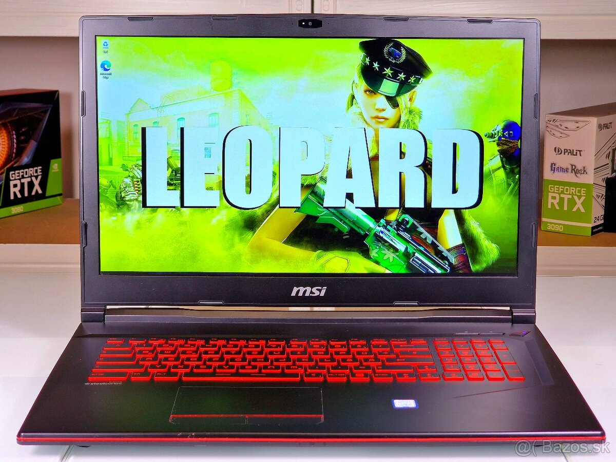 Herný notebook MSI LEOPARD | 17,3" | GTX 1060 | ZÁRUKA