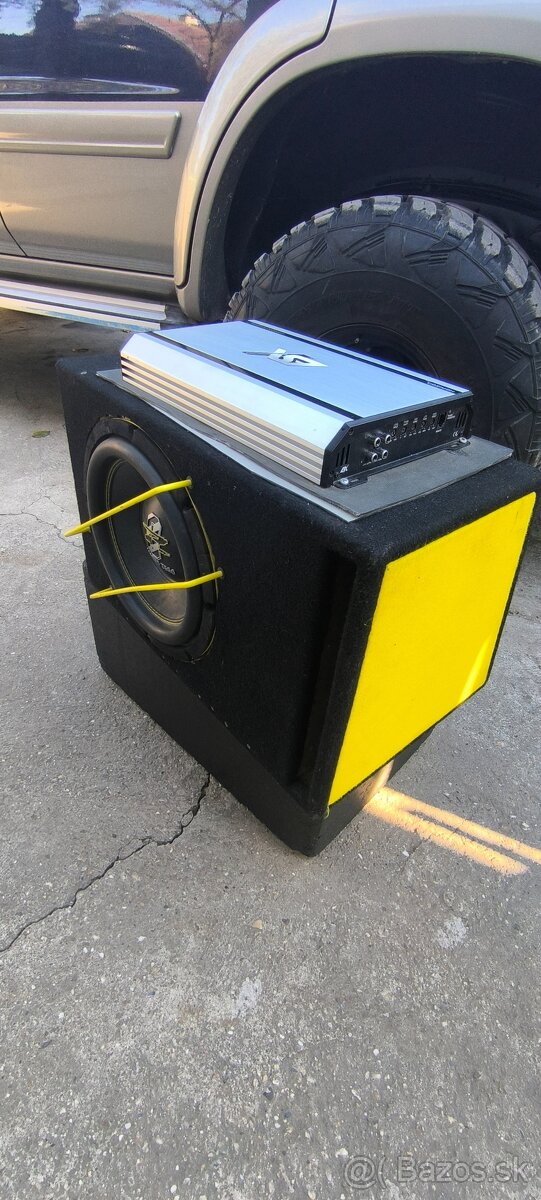 Predám zosilovač a Subwoofer do auta