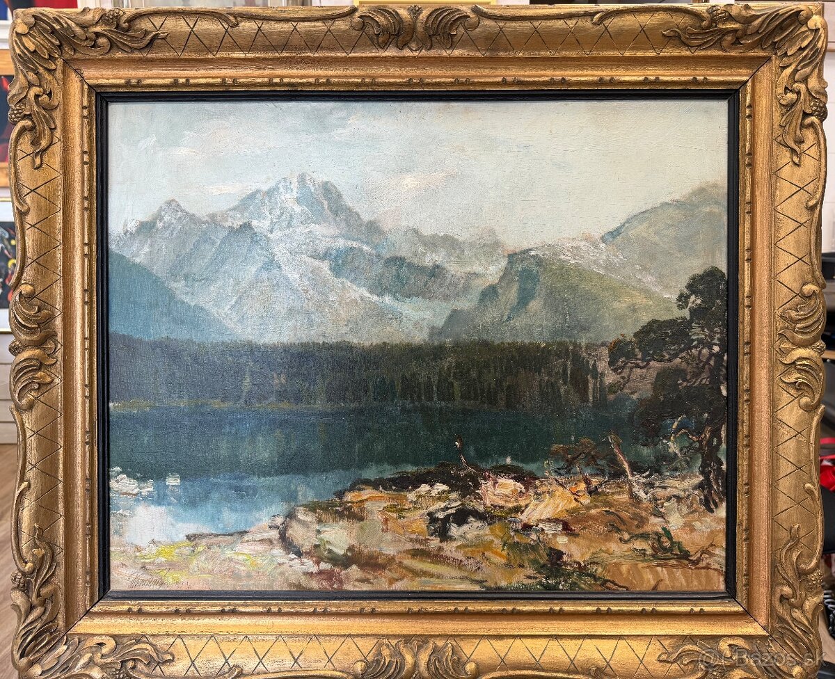 Josef Konečný 1936 - Štrbské pleso