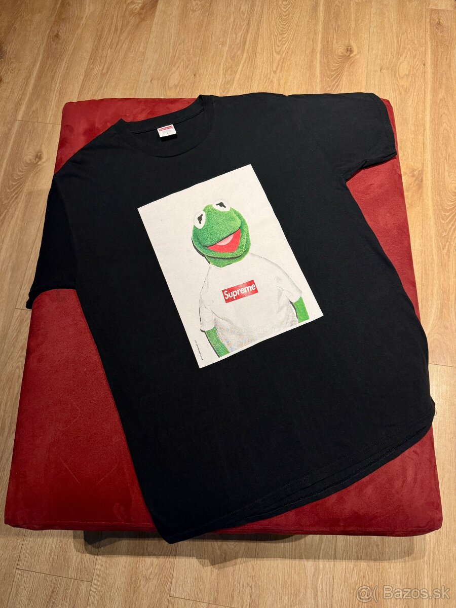 Supreme Kermit Photo Tee Shirt 2008 Size XL rare Supreme