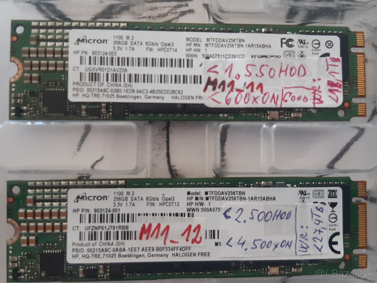 SSD 256GB MICRON 1100 M.2 SATA 2280 80mm