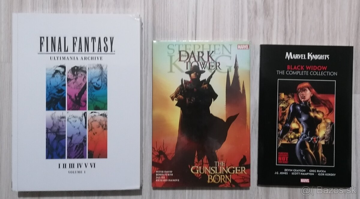 Final Fantasy Ultimania Archive 1 + 2x Komiks