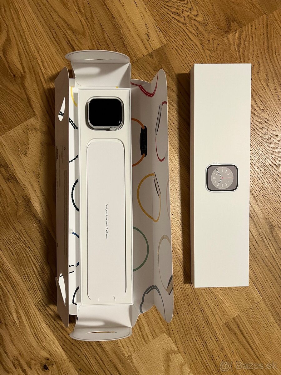 Apple Watch Series 8 GPS, 45mm Silver Aluminum Case