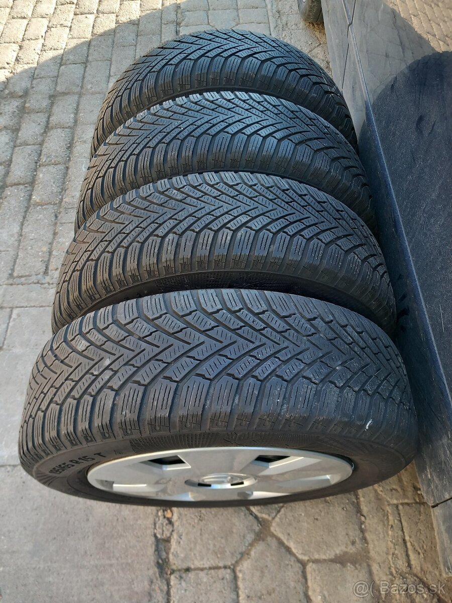 Zimne pneumatiky 195/65R15 plus disky