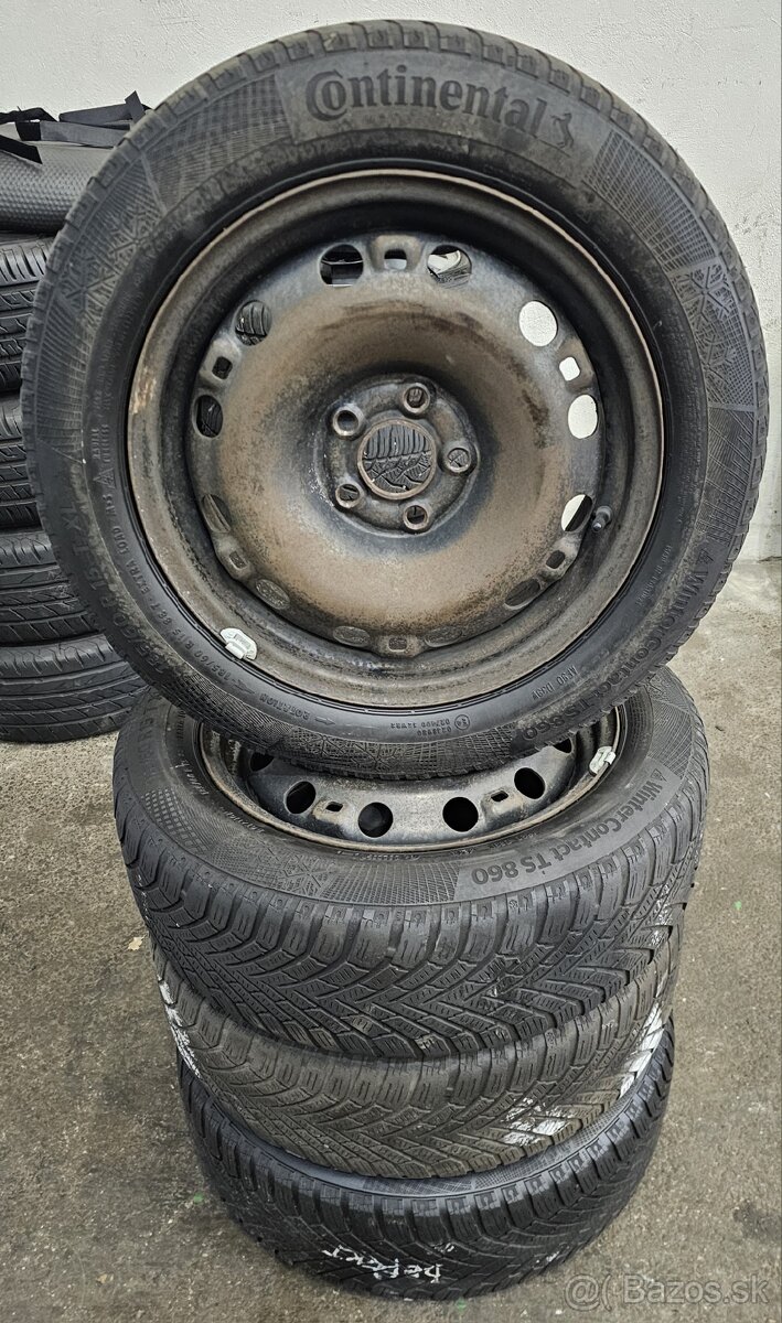 185/60 R15 zimné komplety