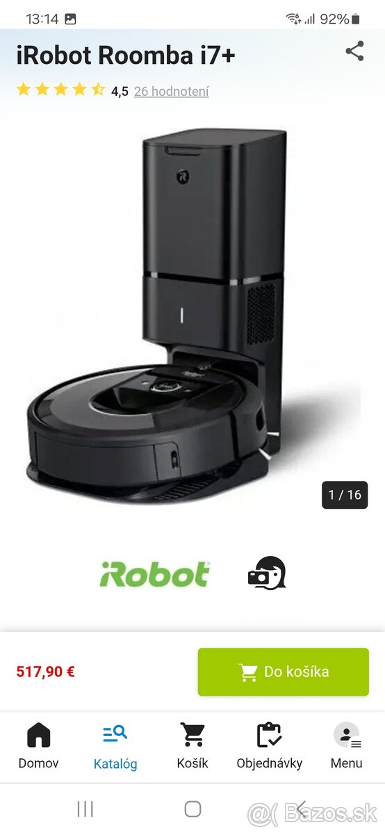 Robotický vysávač - iRobot Roomba i7+ (7558)