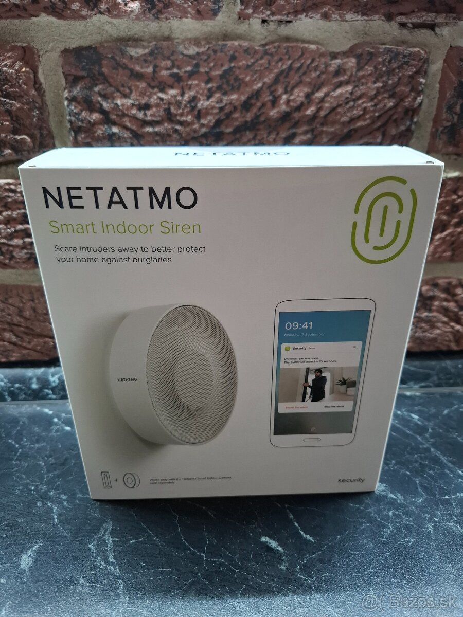 Netatmo siréna