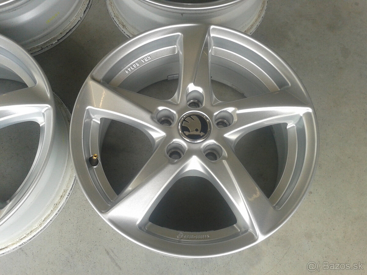 ALU disky 5x112 R16 6,5J ET42 BROCK SKODA