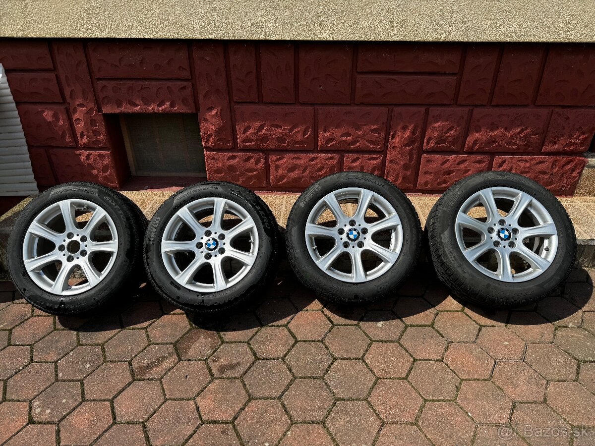 Zimné BMW disky 17" + pneu 225/55 R17